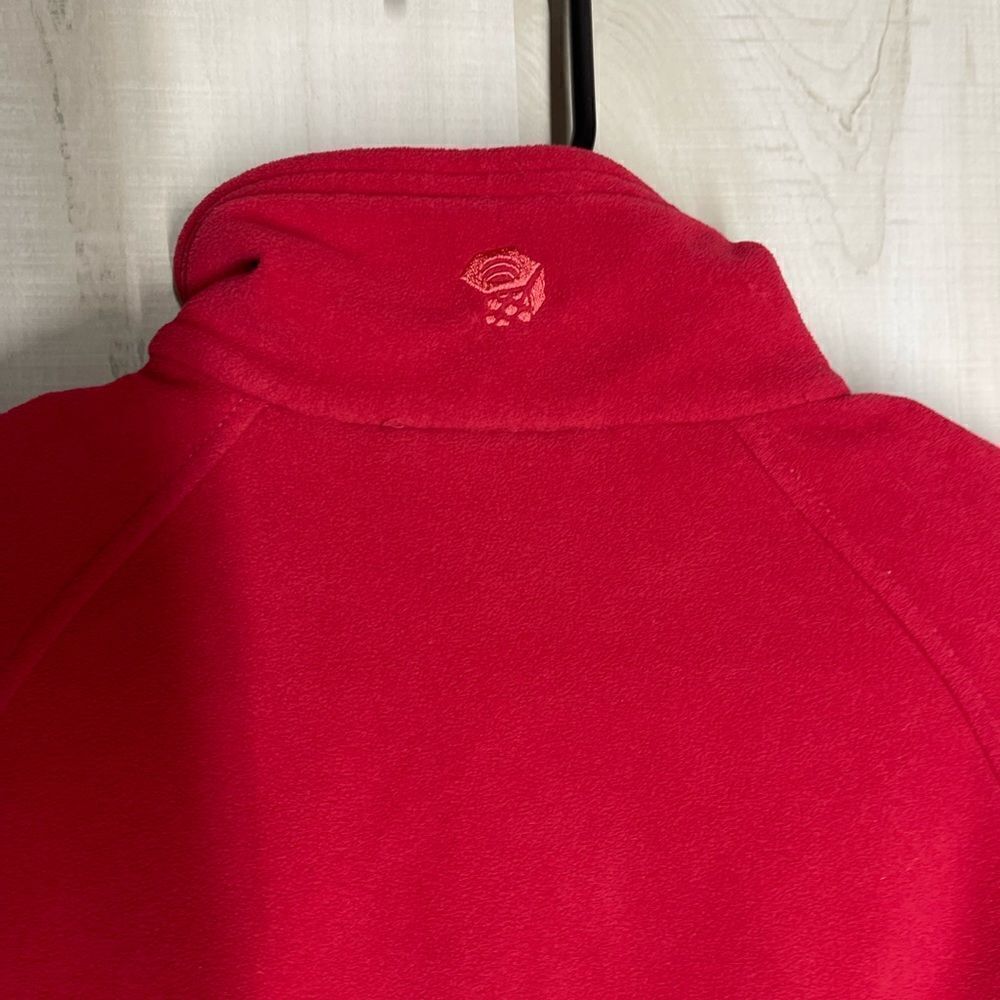 Mountain Hard Wear red fleece pullover, size small - Picture 7 of 12